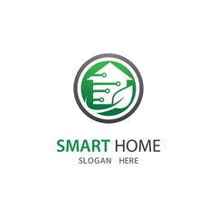 Smart house logo design