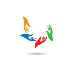 Obraz premium Hand images illustration