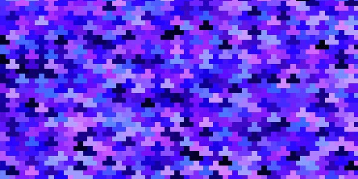 Light Pink, Blue vector backdrop with rectangles. Colorful illustration with gradient rectangles and squares. Pattern for commercials, ads.