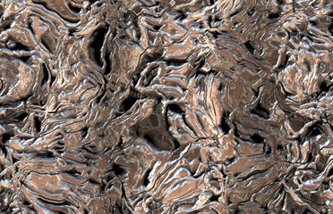 abstract scifi metal steel
