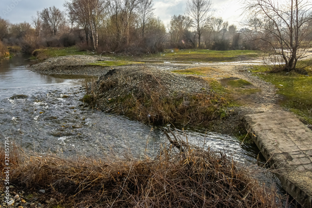 Wall mural allphotokz taldykorgan nature 20180323 5229 d810 s