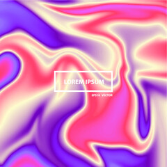 Colorful bright holographic backgrounds.Vibrant  Holographic Textures. Modern backgrounds for design. Vector illustration