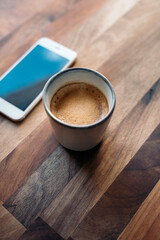 Coffee break at home