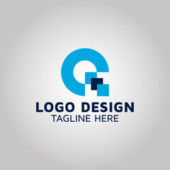 Letter QC logo design idea | stock.adobe