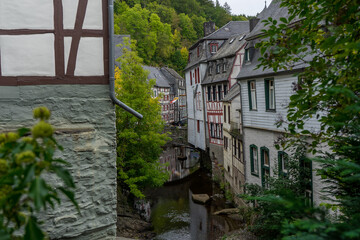 View from the german city called Monschau