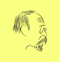 Figurative human face