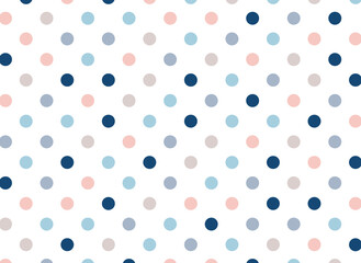 ドット　水玉　イラスト背景1