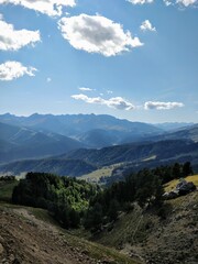 landscape in the mountains