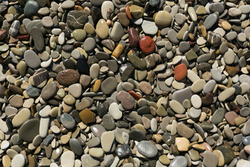 pebbles on the beach