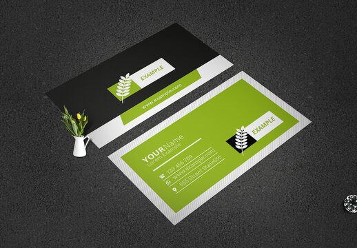 Awesome Clean Business Card