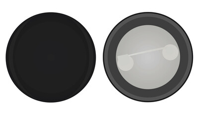 Fototapeta na wymiar Black badge template. vector illustration