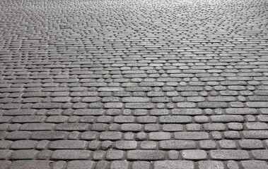  image of cobblestone pavement in the park