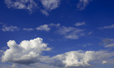 Fototapeta na wymiar image of beautiful clouds in the sky.Beautiful blue sky background with clouds