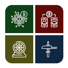 web simple icons set