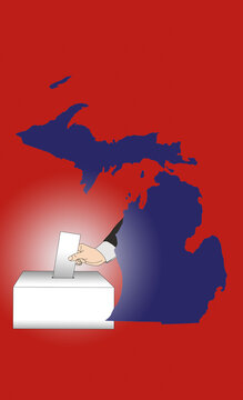 image for political election themes in the State of Michigan
