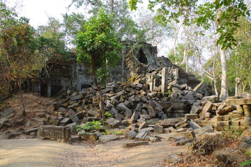 カンボジア　世界遺産アンコール遺跡群　ベンメリア