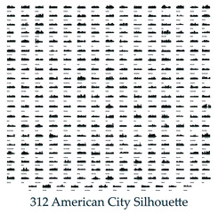 312 City Silhouette from United States of America