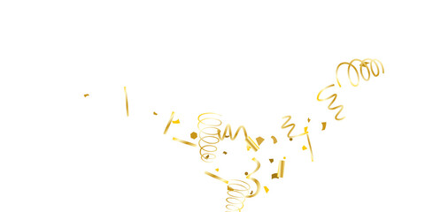 Obraz premium Golden confetti.