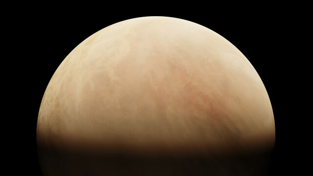 Venus planet ultra high definition details.