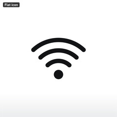 Wifi icon vector . Wireless sign
