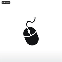Mouse icon vector . Computer mouse