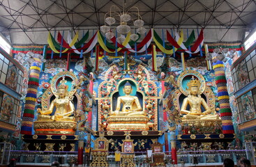 Tibetan Buddhist Golden Temple coorg karnataka