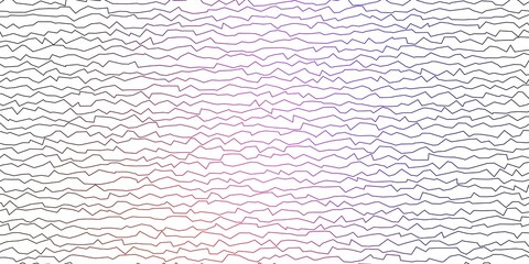 Dark Pink, Red vector pattern with curved lines. Bright illustration with gradient circular arcs. Pattern for websites, landing pages.