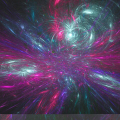 Abstract fractal background
