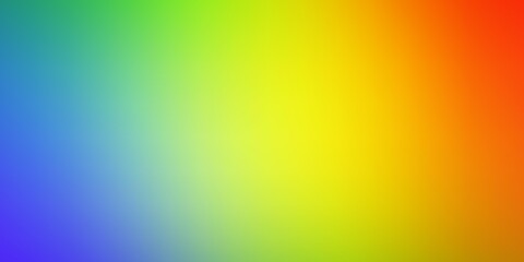 Light Multicolor vector colorful abstract background. Abstract illustration with gradient blur design. New design for your web apps.