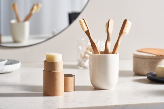 Zero waste oral toiletries at home