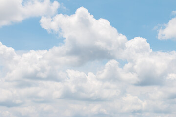 Naklejka na ściany i meble Group of cloud in the sky