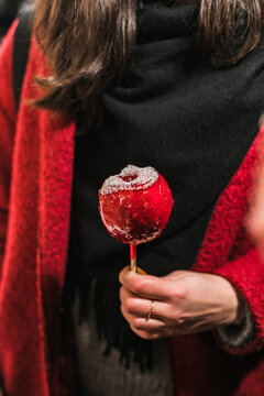 Caramelised toffee apple