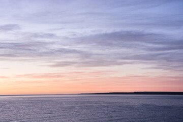 Amanecer calmo