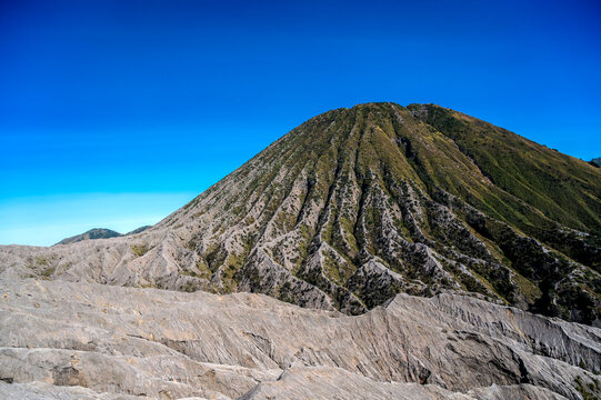 Close up of Bromo crater
