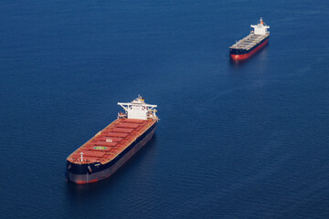 ship in the harbor