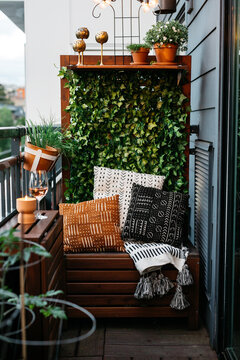 Balcony bench