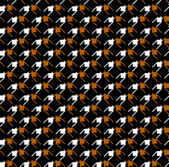 Houndstooth seamless pattern. Vintage textile texture. Classic fashion. crowbars images pattern.