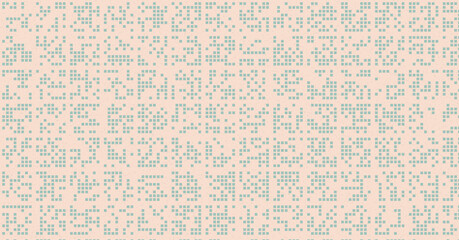 Abstract Color Halftone Dots generative art background illustration