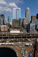 Fototapeta premium city skyline