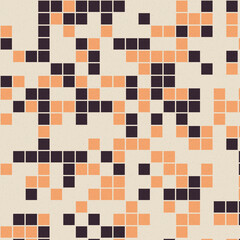 Abstract Color Halftone Dots generative art background illustration