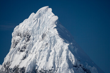 Mountain Peaks, Lemaire Channel, Antarctica © Paul