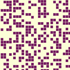 Abstract Color Halftone Dots generative art background illustration