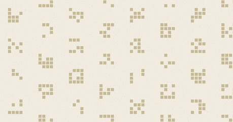 Abstract Color Halftone Dots generative art background illustration