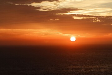 Sunrise at the Atlantic Ocean