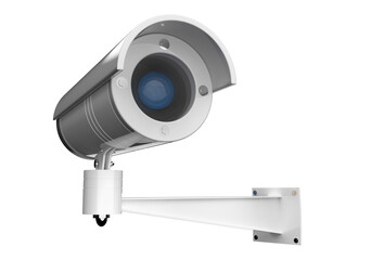 Realistic Security camera set. CCTV surveillance system.