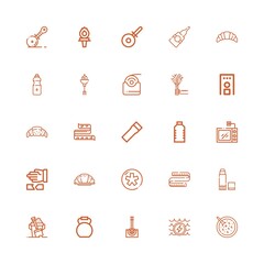 Editable 25 nobody icons for web and mobile