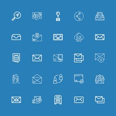 Editable 25 send icons for web and mobile