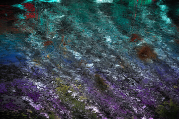 An abstract multicolored grunge texture background image.