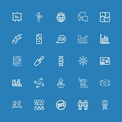 Editable 25 group icons for web and mobile