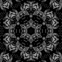 caleidoscopio de folhas 